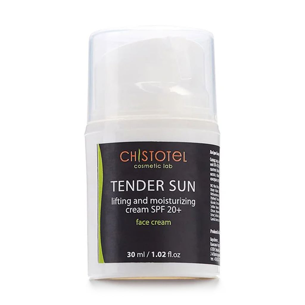 Уцінка! Сонцезахисний крем для обличчя Chystotil Tender Sun Lifting And Moisturizing Cream, SPF 20+, 30 мл